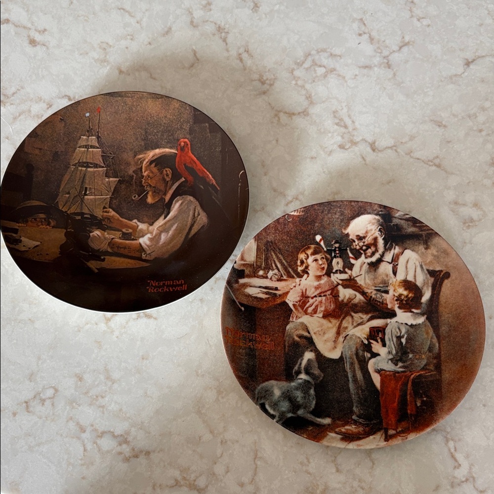Knowles Norman Rockwell Decorative Plates